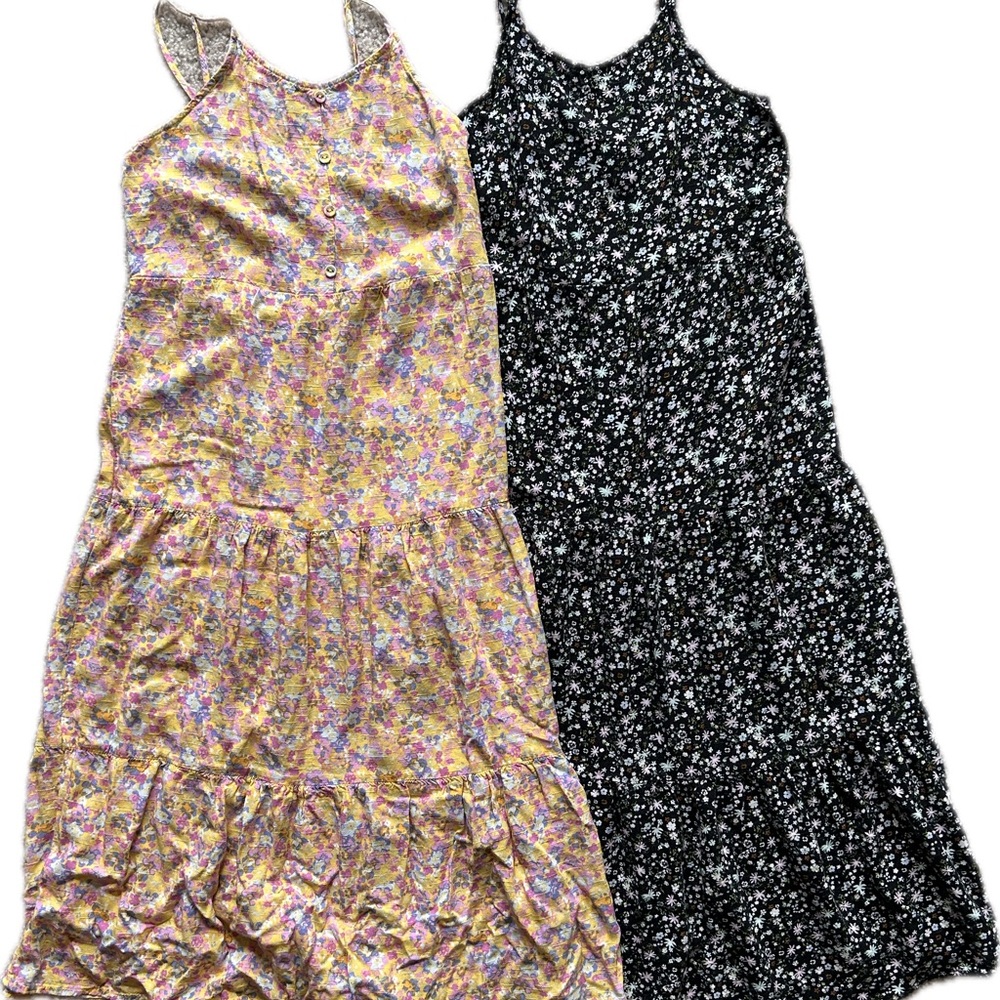 Art Class Colorful Floral Dress Duo